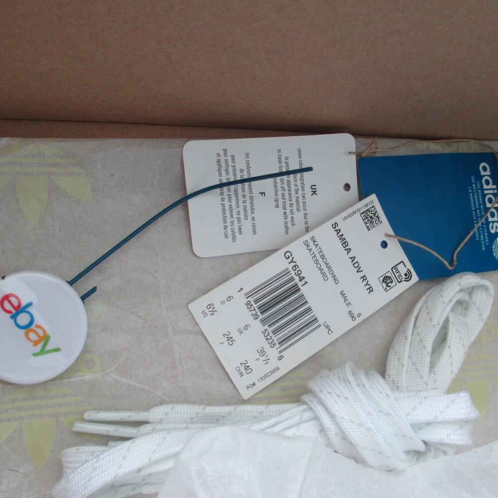 Adidas Samba ADV RYR Gino Iannucci 'Black Blue Bird' - Picture 11 of 11